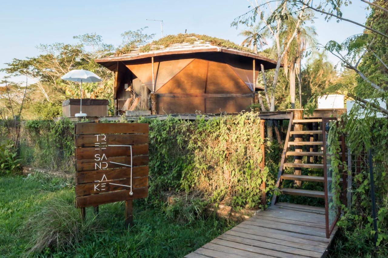 Tava Glamping Lago San Bernardino Exteriör bild