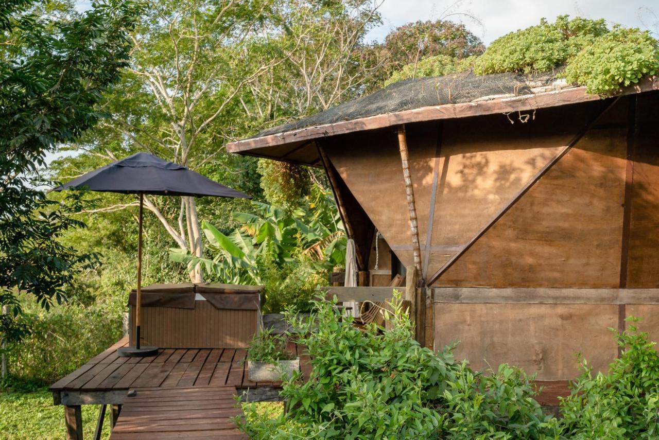 Tava Glamping Lago San Bernardino Exteriör bild